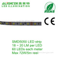 White Colour 12v Dc 72w Smd 5050 60pcs Led Strip Light Ribbon 